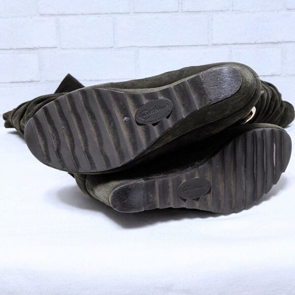 EARTHIES Raphaelle Suede Over the Knee Boots 7.5 - Picture 7 of 9